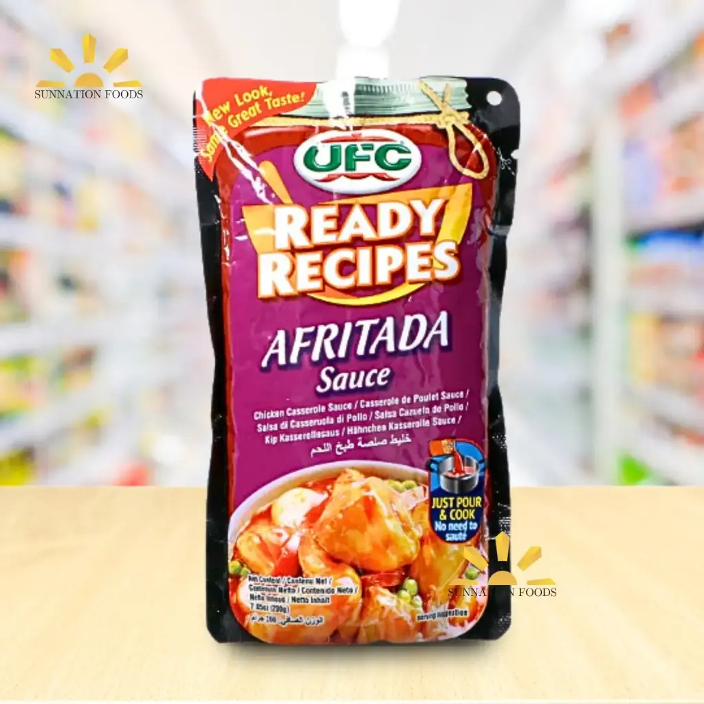 UFC Ready Recipes AFRITADA 24x200g | Sunnation Foods
